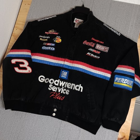 Chase Authentics Other - Vintage Chase Authentics Dale Earnhardt 3 Nascar Bomber Jacket XL